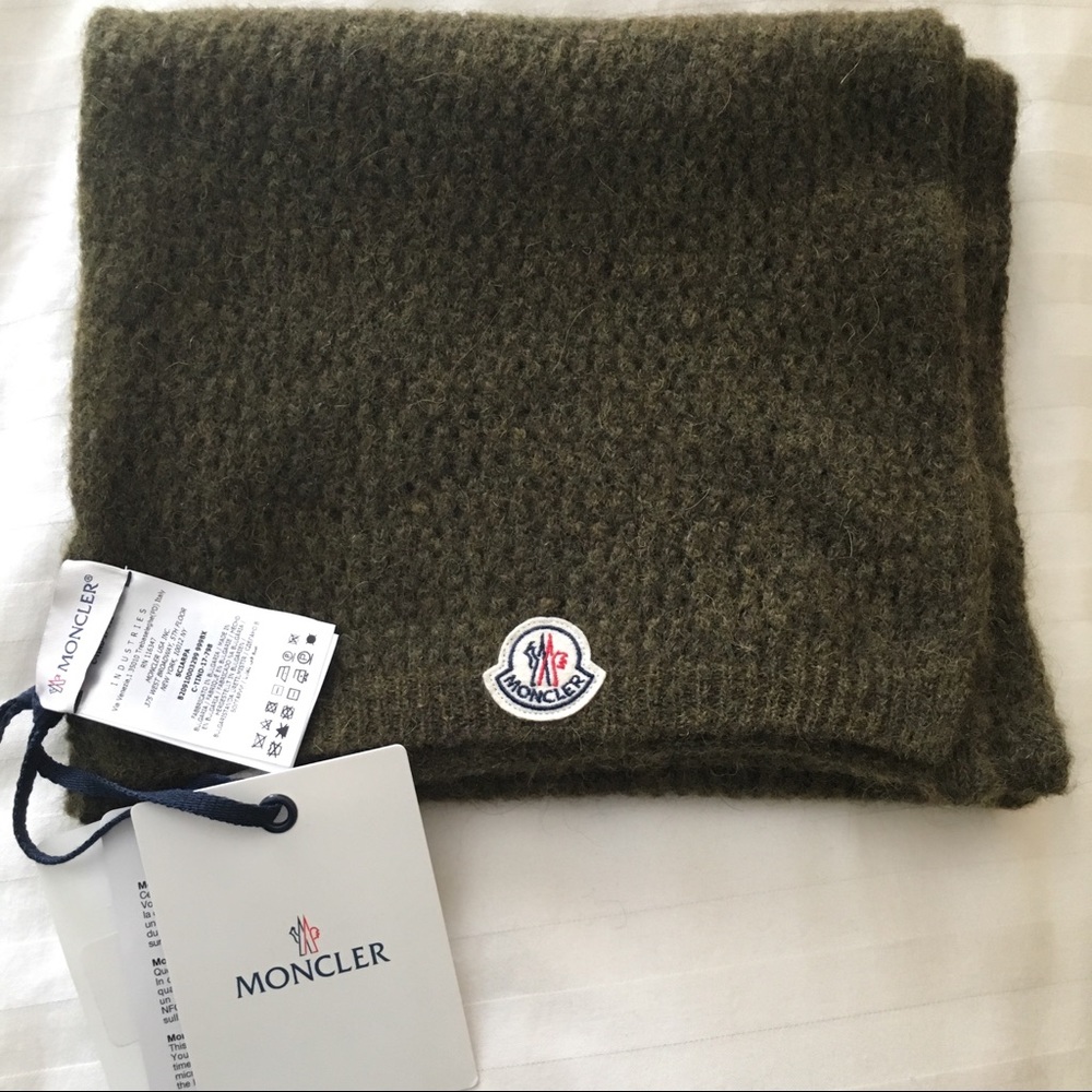 Moncler Sciarpa Scarf - Alpaca/Nylon/Wool